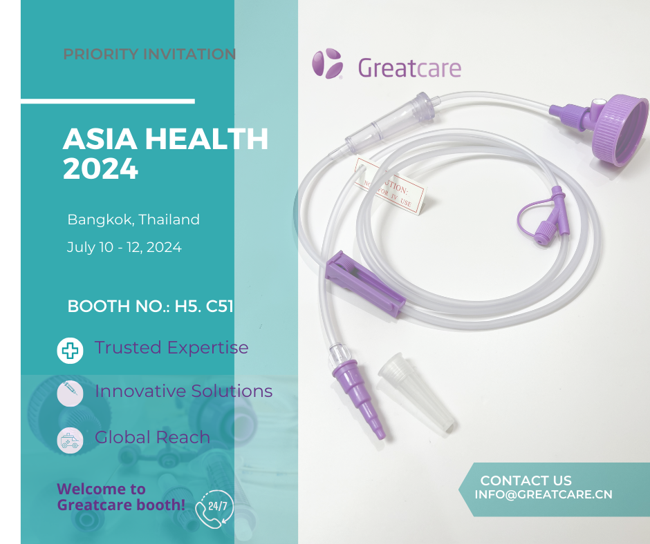 Greatcare ekibi ASIA HEALTH 2024'e katılıyor